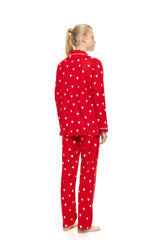Pink Label - Pyjama Buttoned Rasberry Heart