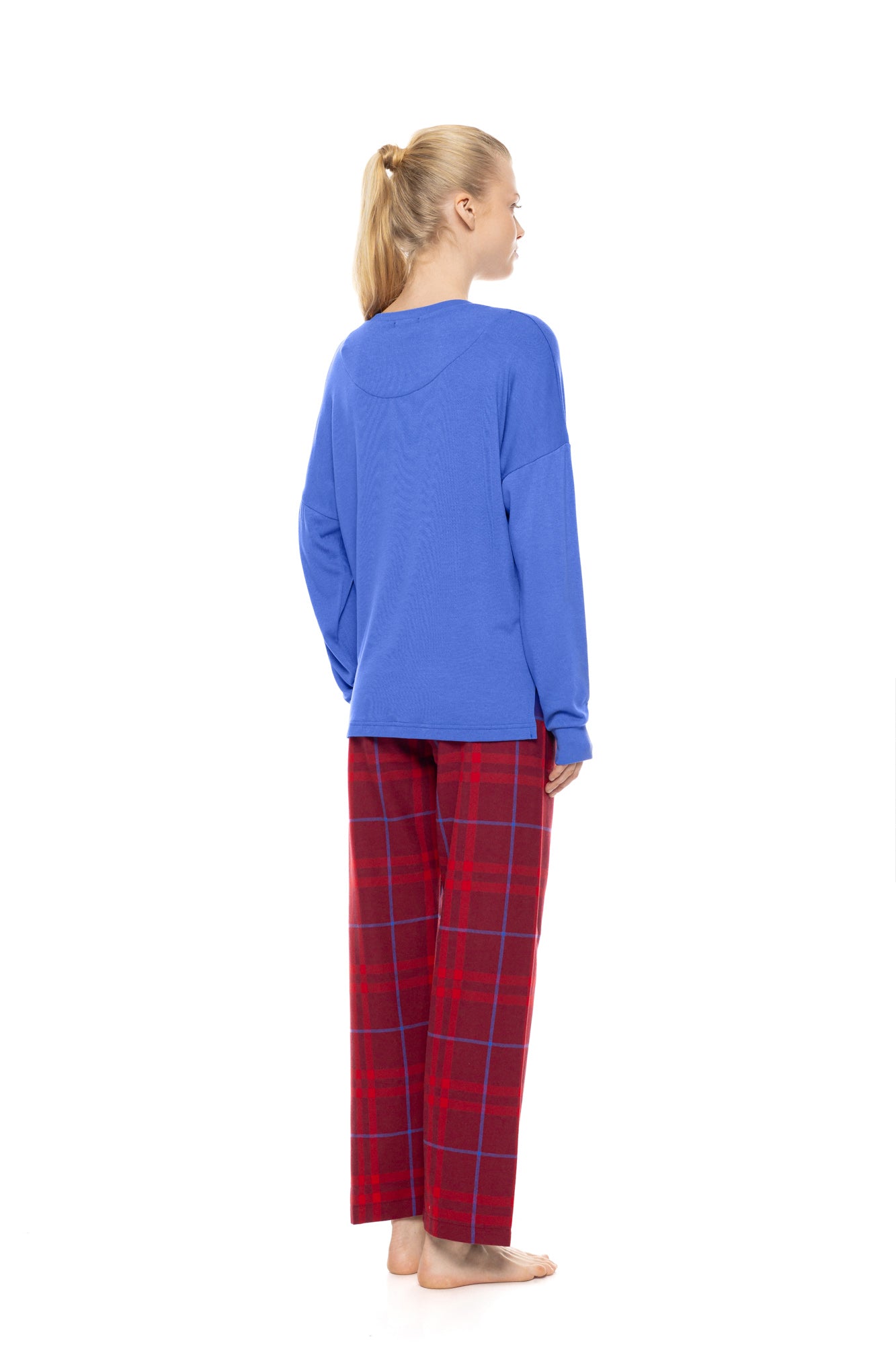 Pink Label - Pyjama Cherry Plaid