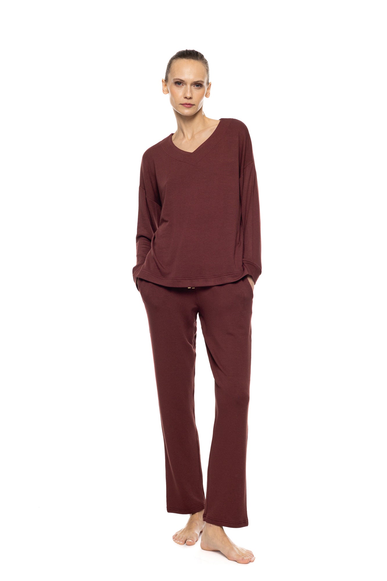 Pink Label - Pyjama V Bamboo Soft