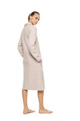 Pink Label - Robe Buttoned Fleece Alpine