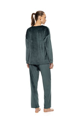 Pink Label - Pyjama V Soft Velvet