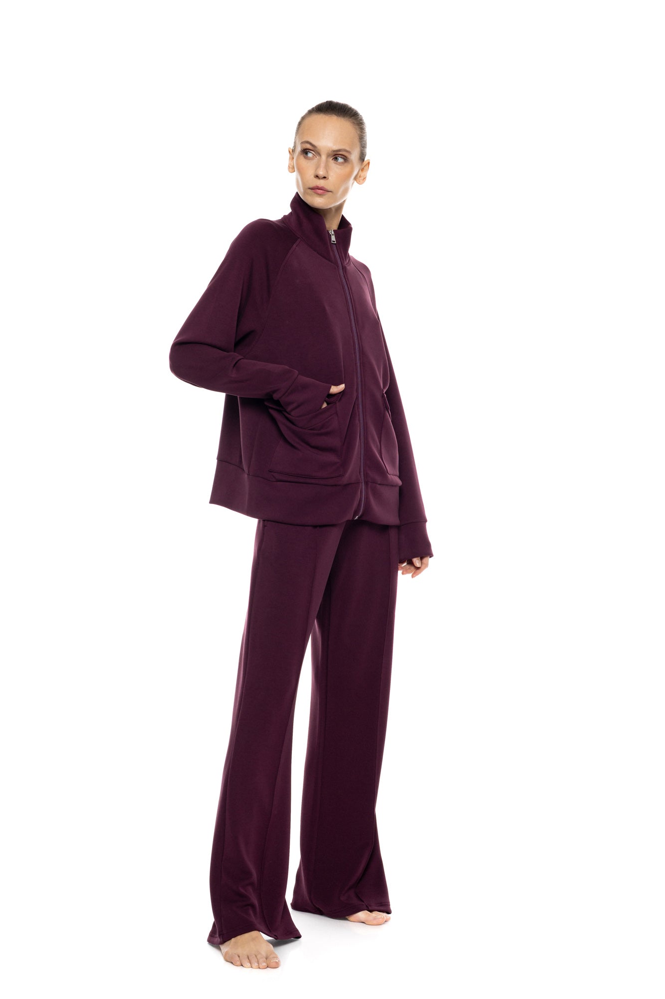Pink Label - Loungewear Zipper Soft Stretch