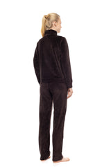 Pink Label - Trucksuit High Neck Velvet Stripe