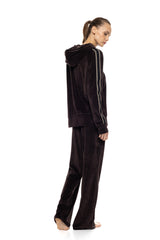 Pink Label - Trucksuit Velvet Black Stripe