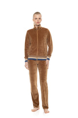 Pink Label - Trucksuit High Neck Velvet Knit
