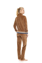 Pink Label - Trucksuit High Neck Velvet Knit