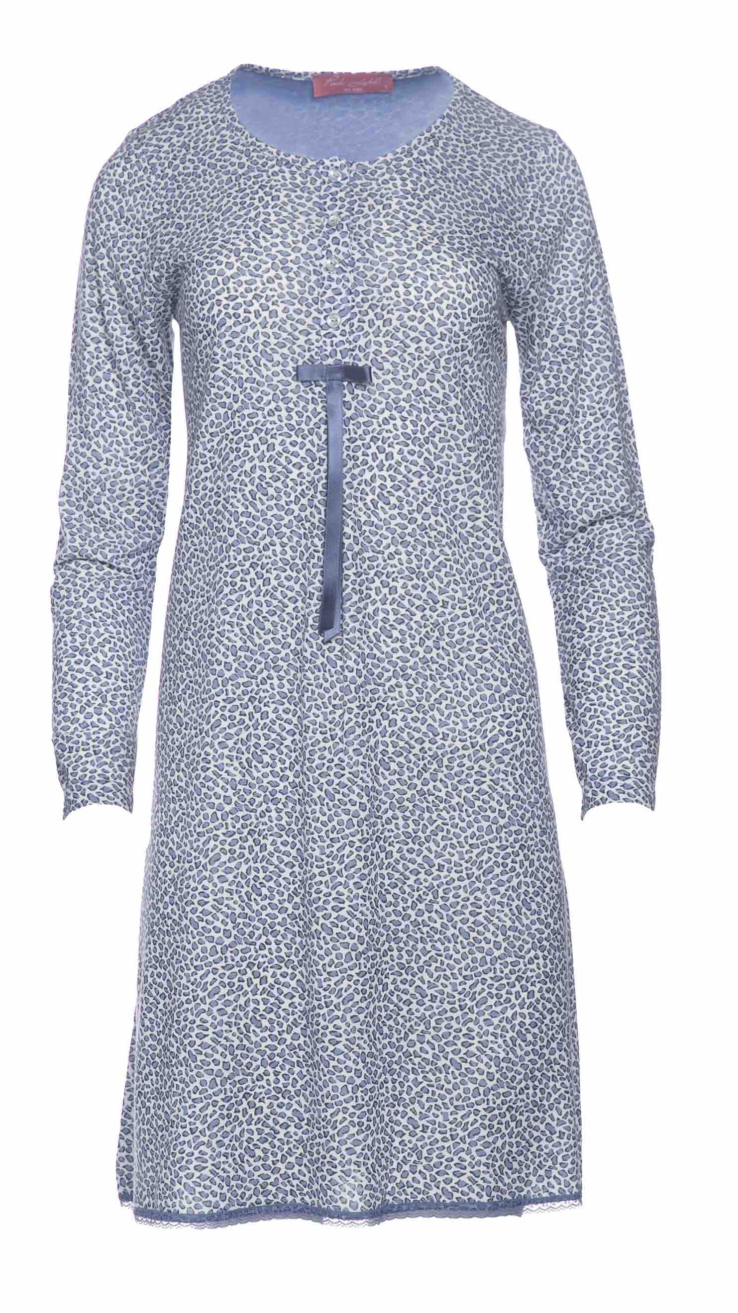 Pink Label - Nightgown Blue Leopard