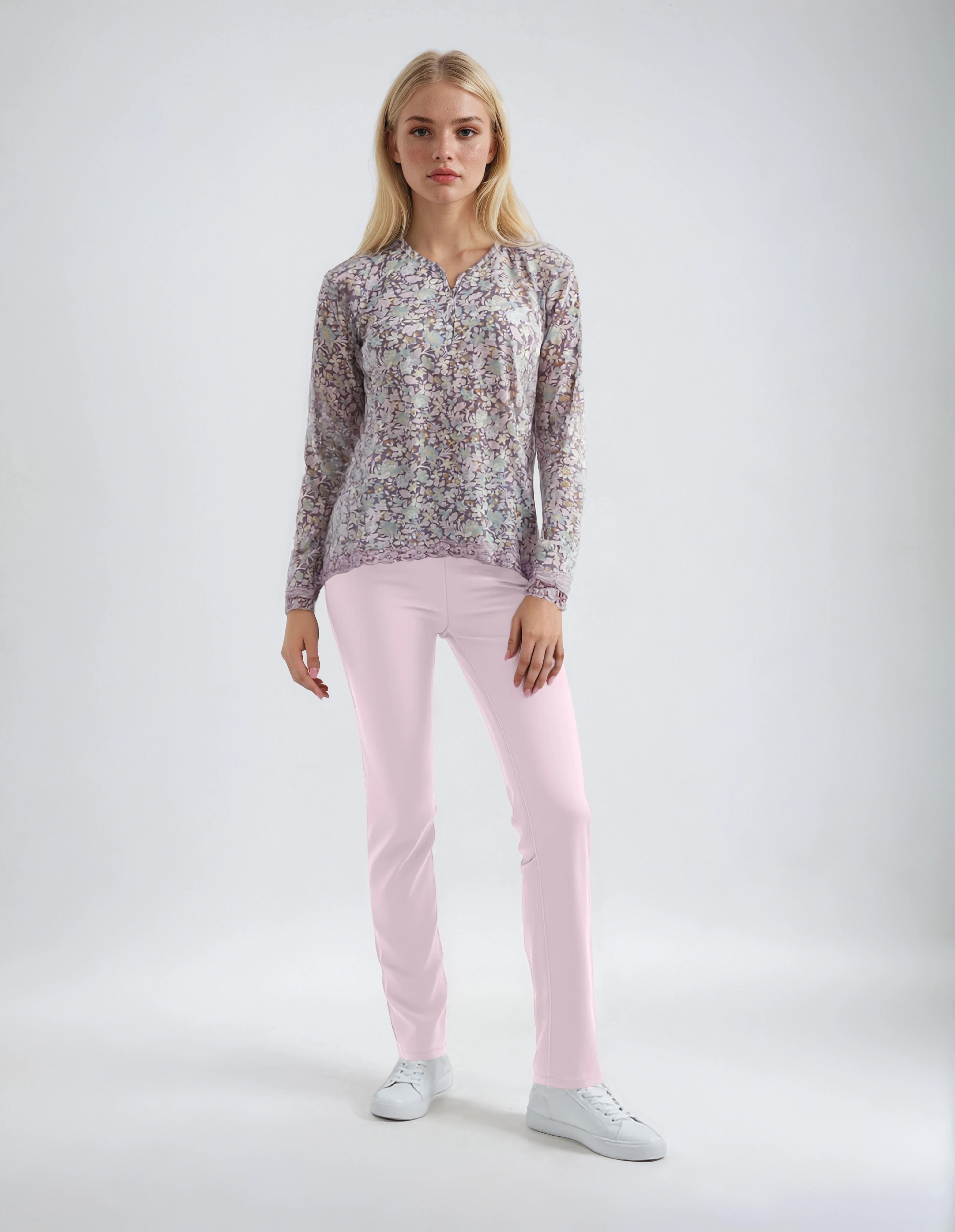 Pink Label - Pyjama Pink Flowers