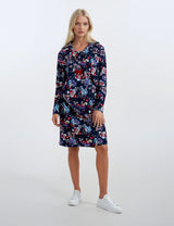 Pink Label - Nightgown Bordo Flowers