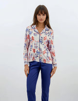 Pink Label - Pyjama Blue Flowers