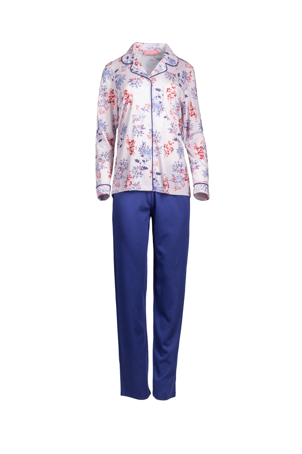 Pink Label - Pyjama Blue Flowers