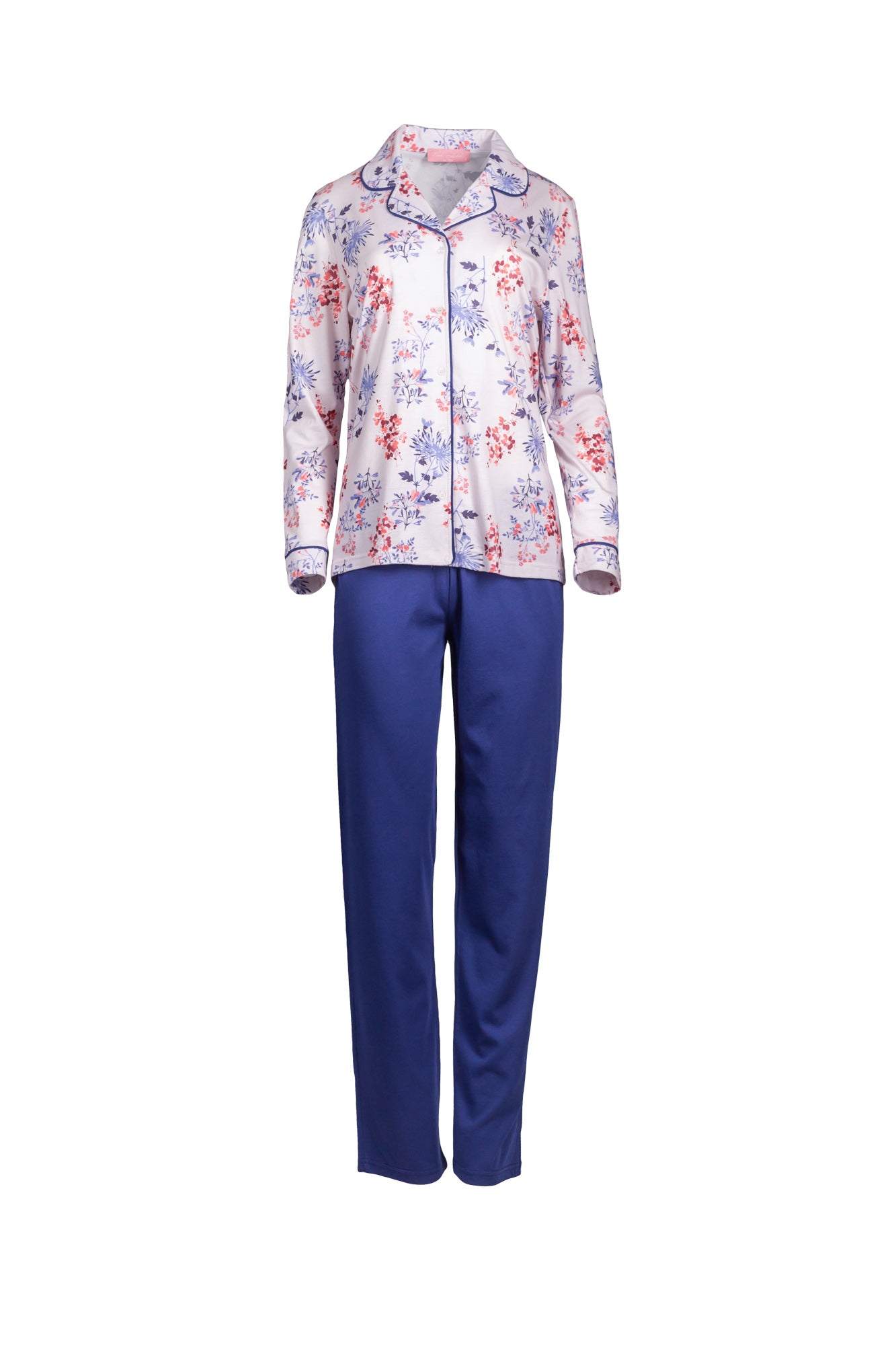 Pink Label - Pyjama Blue Flowers