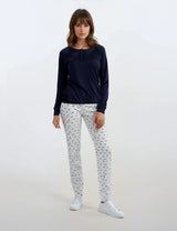 Pink Label - Pyjama White Flower