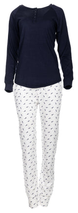 Pink Label - Pyjama White Flower