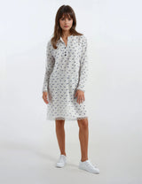 Pink Label - Nightgown White Flower