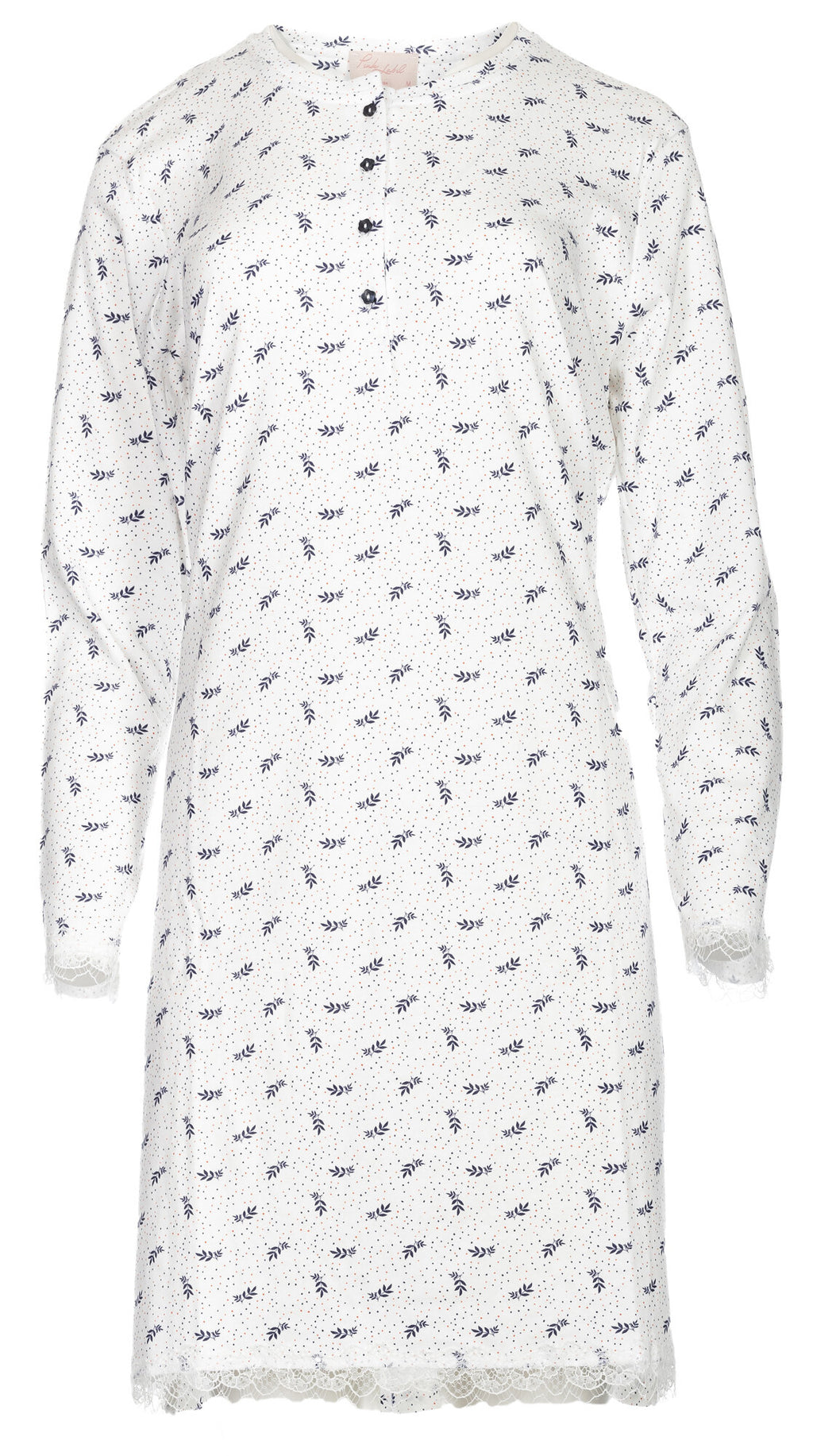 Pink Label - Nightgown White Flower