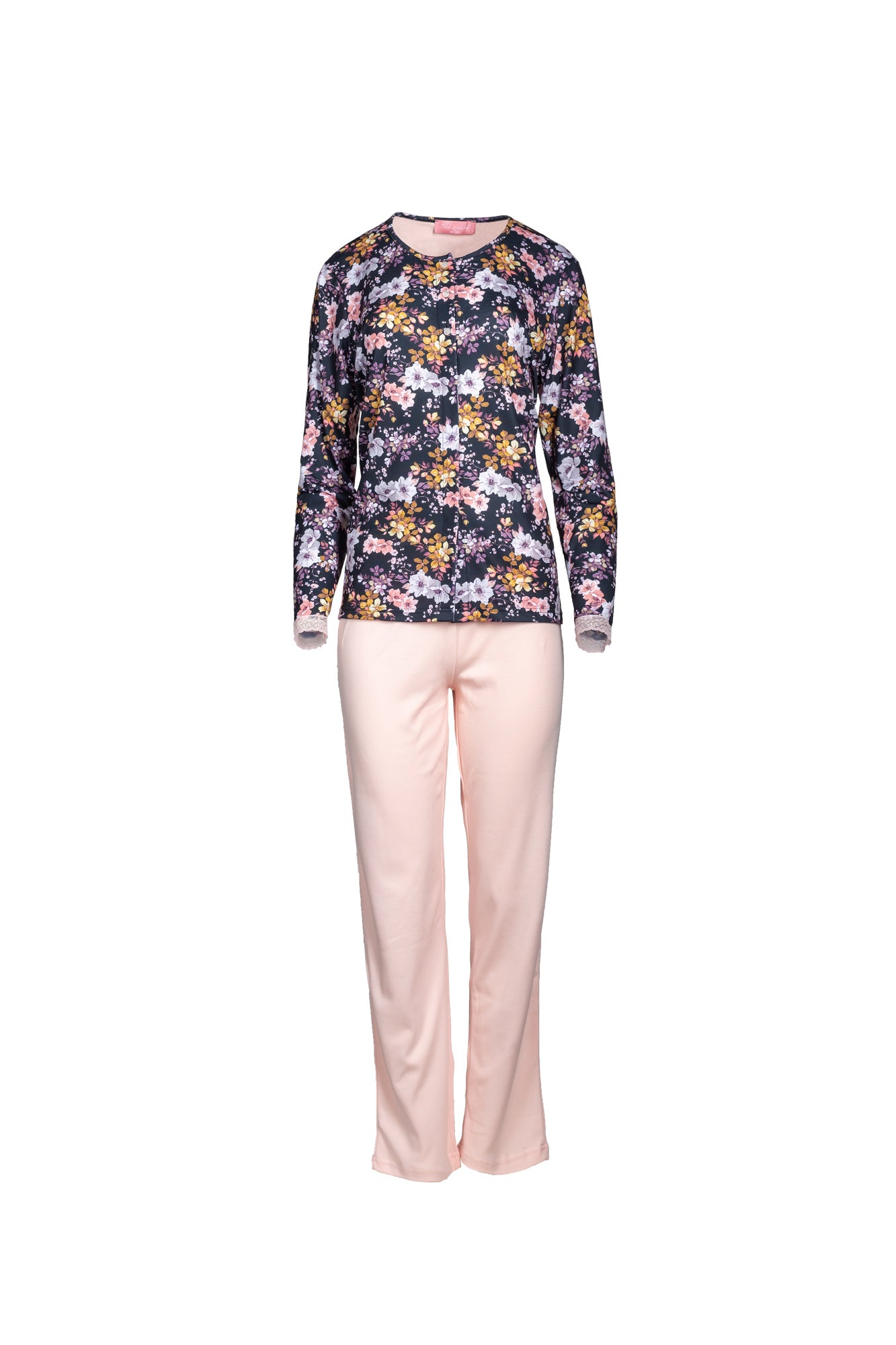 Pink Label - Pyjama Black Flower