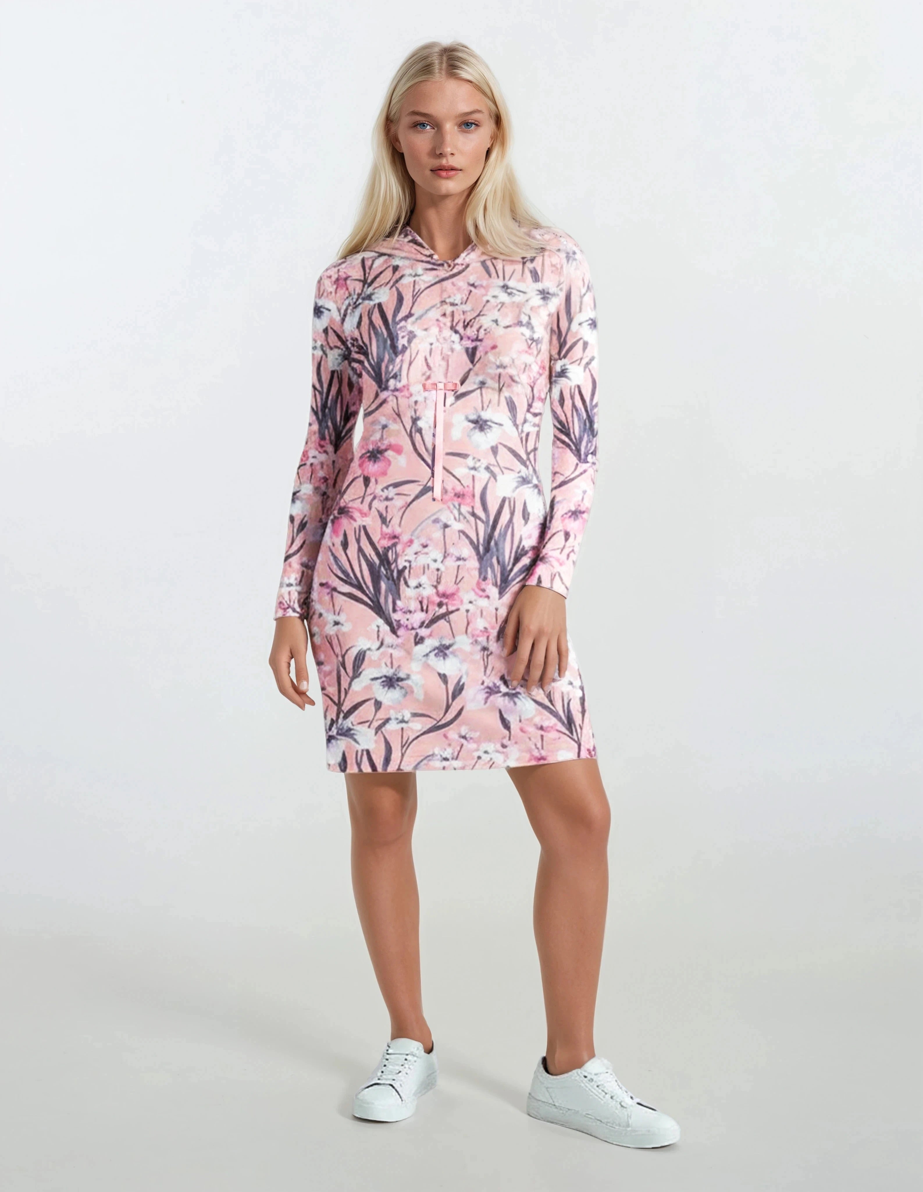 Pink Label - Nightgown Pink/Grey Flower