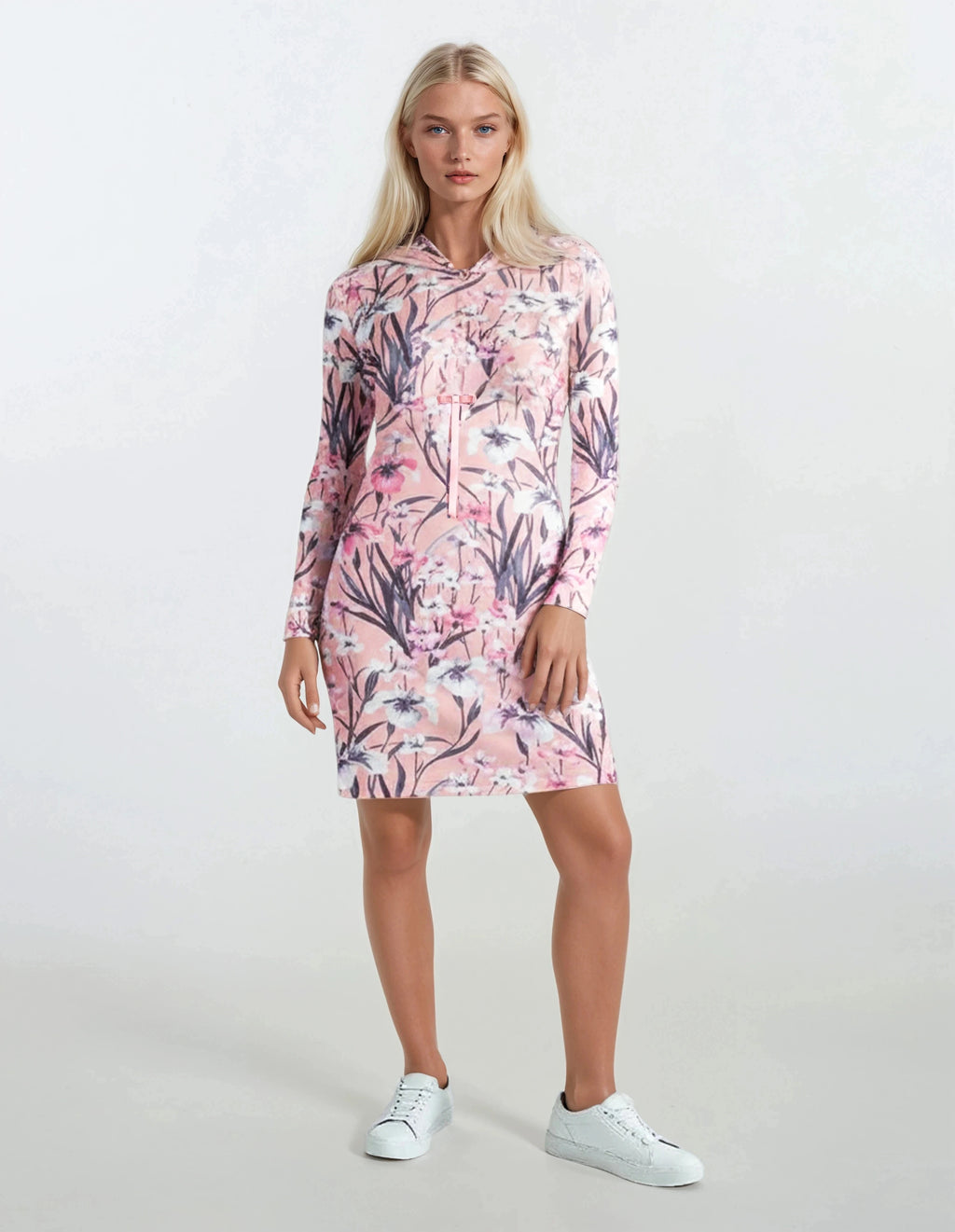 Pink Label - Nightgown Pink/Grey Flower