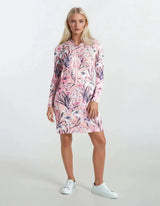 Pink Label - Nightgown Pink/Grey Flower