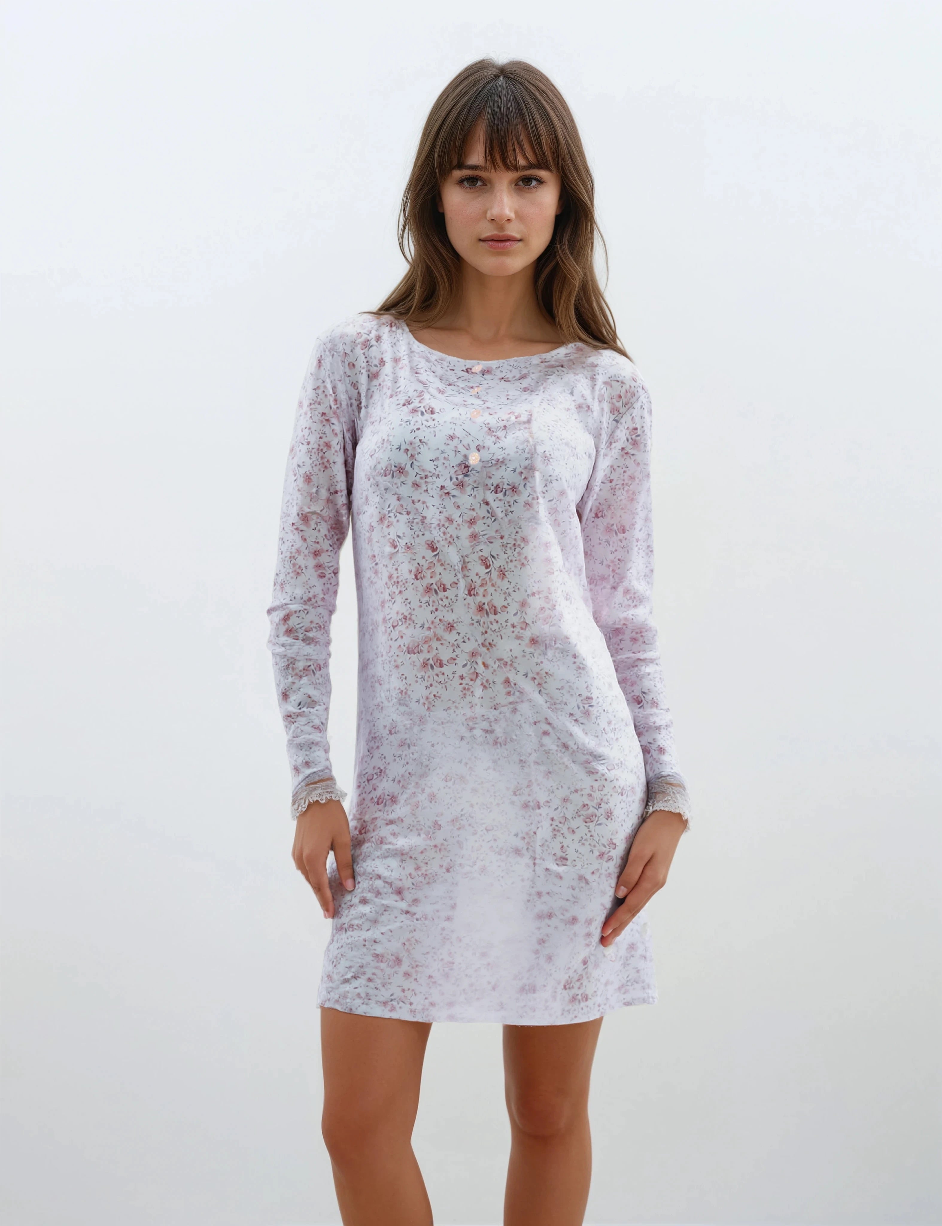 Pink Label - Nightgown Soft Flower