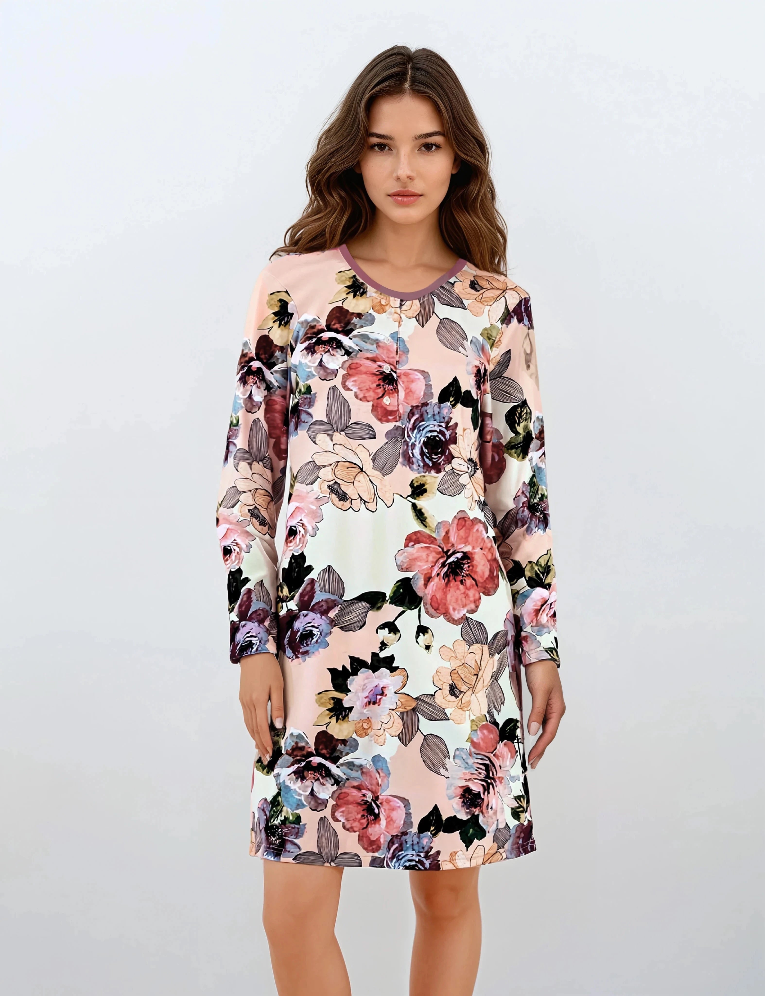 Pink Label - Nightgown Romatic Flower