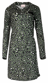 Pink Label - Nightgown Green Leo
