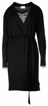 Pink Label - Nightgown+Robe 2Pcsgreen Leo