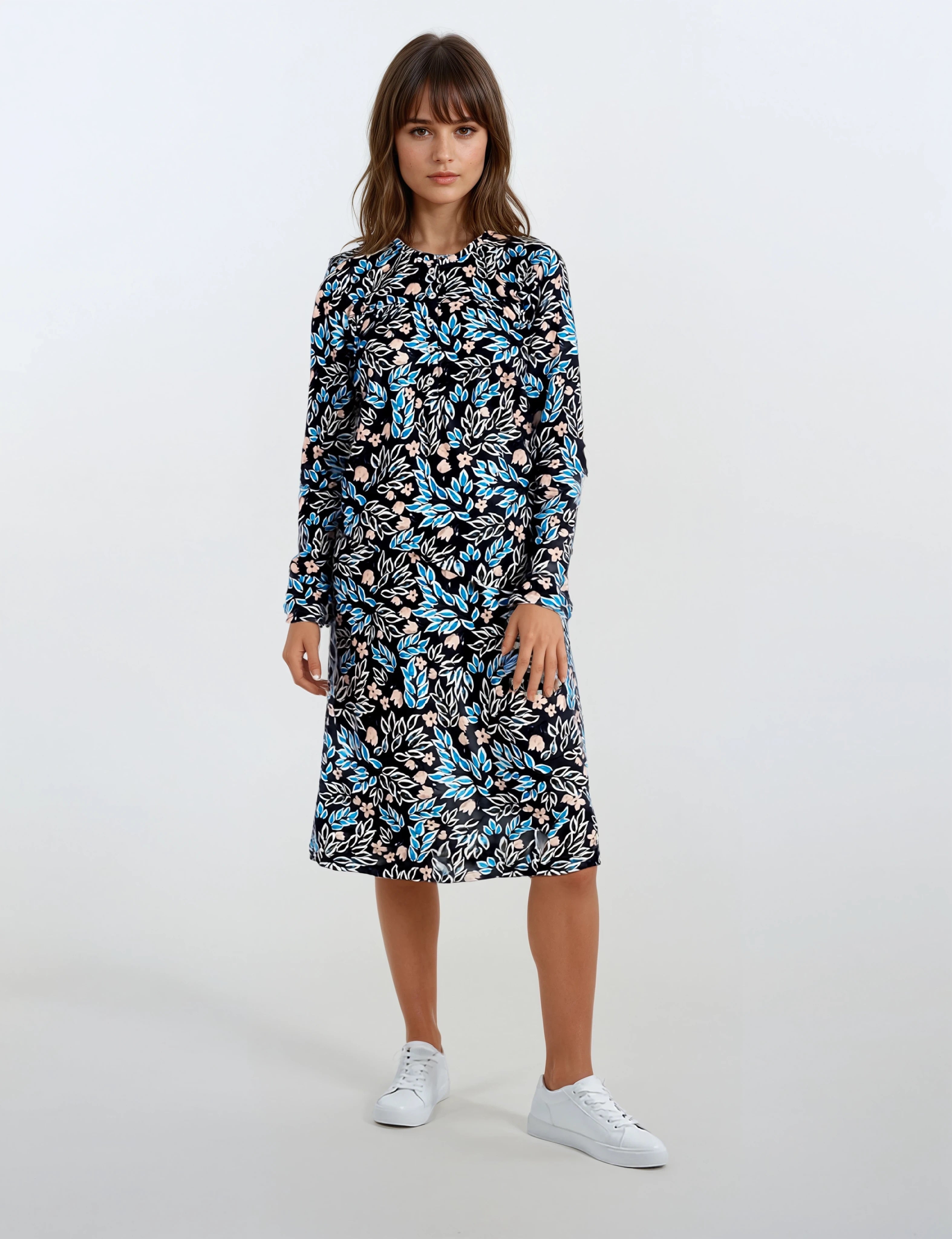 Pink Label - Nightgown Midnight Flowers