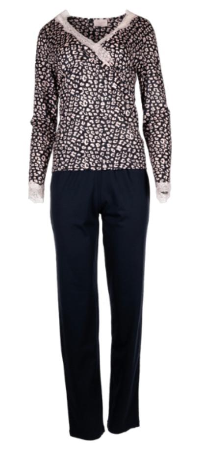 Pink Label - Pyjama Blue Leo