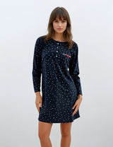 Pink Label - Nightgown Blue Dot