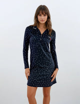 Pink Label - Nightgown Blue Dot