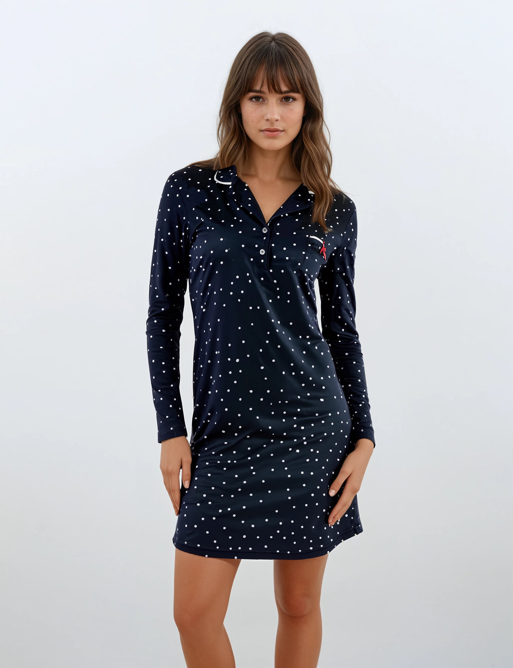 Pink Label - Nightgown Blue Dot