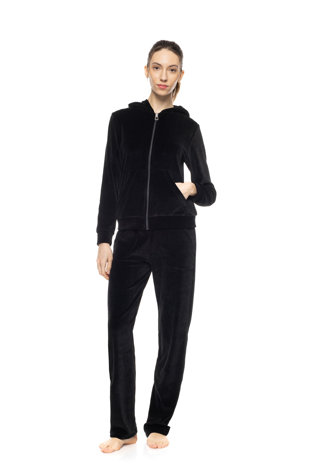 Pink Label - Tracksuit Velvet Nos Hood