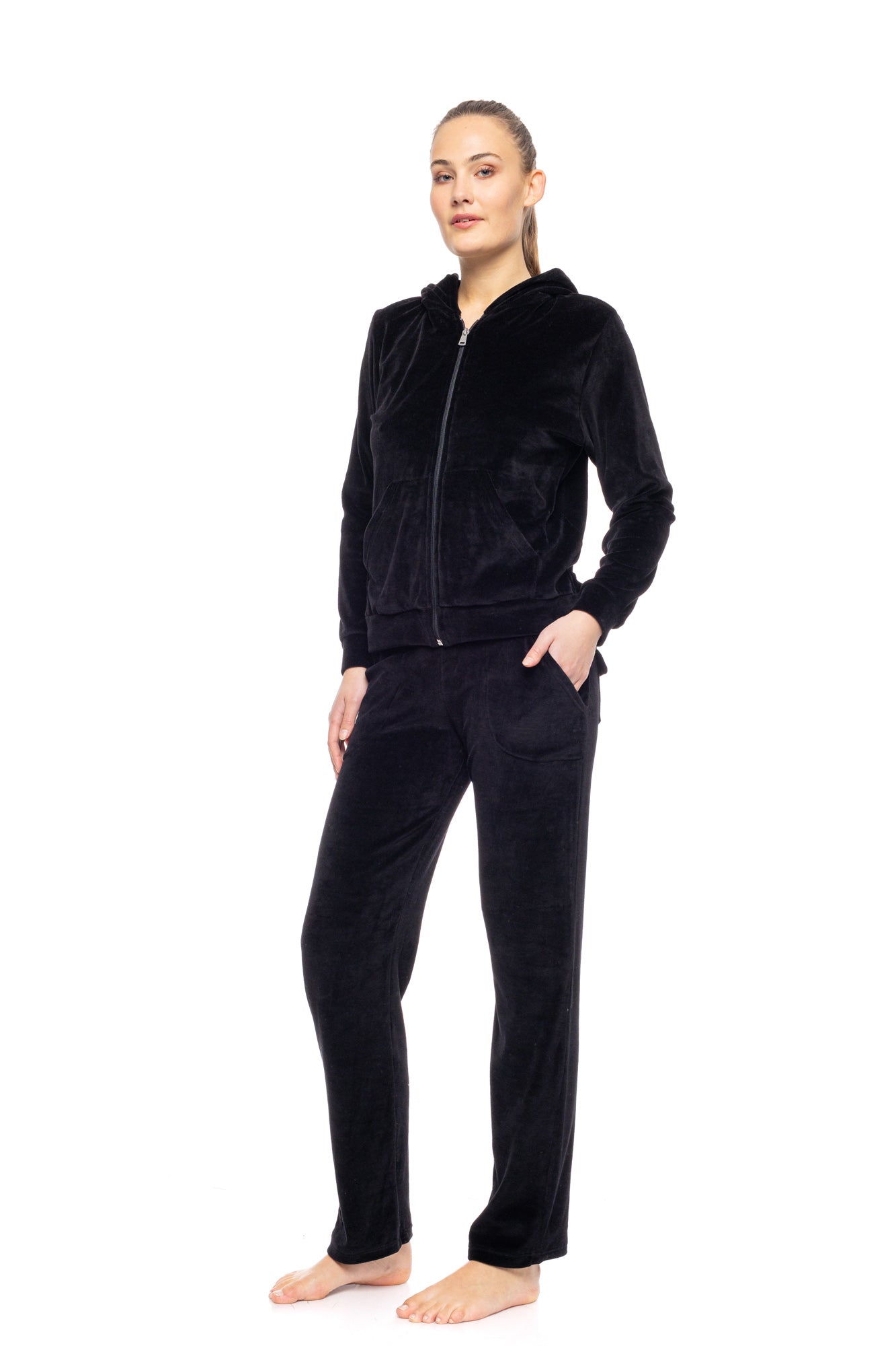 Pink Label - Velvet Tracksuit Nos Hood