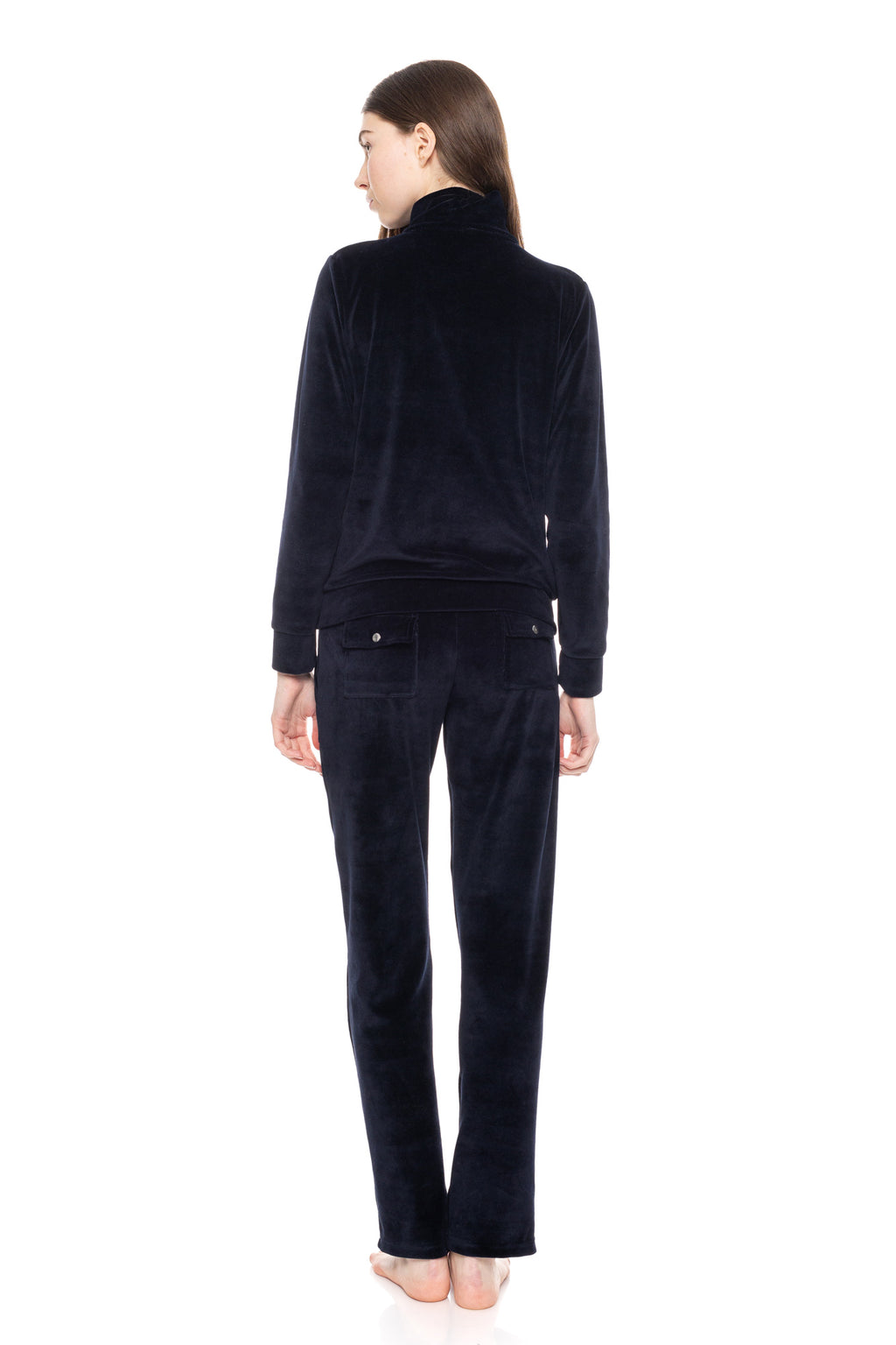 Pink Label - Tracksuit Velvet Nos High Neck
