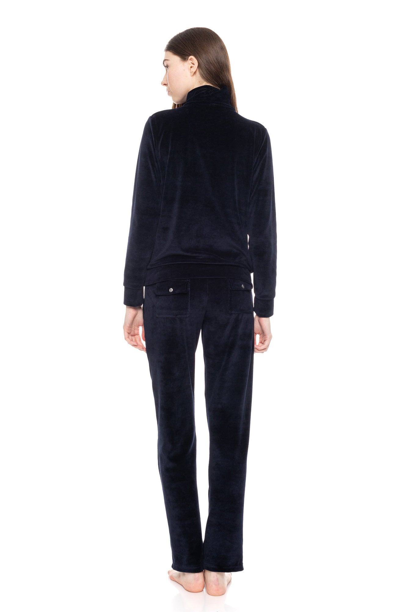 Pink Label - Tracksuit Velvet Nos High Neck
