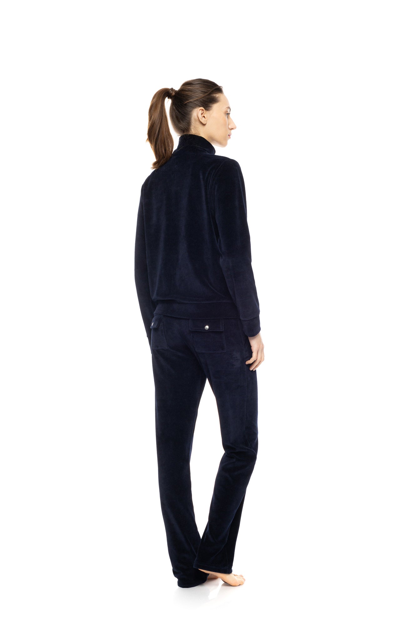 Pink Label - Tracksuit Velvet Nos High Neck