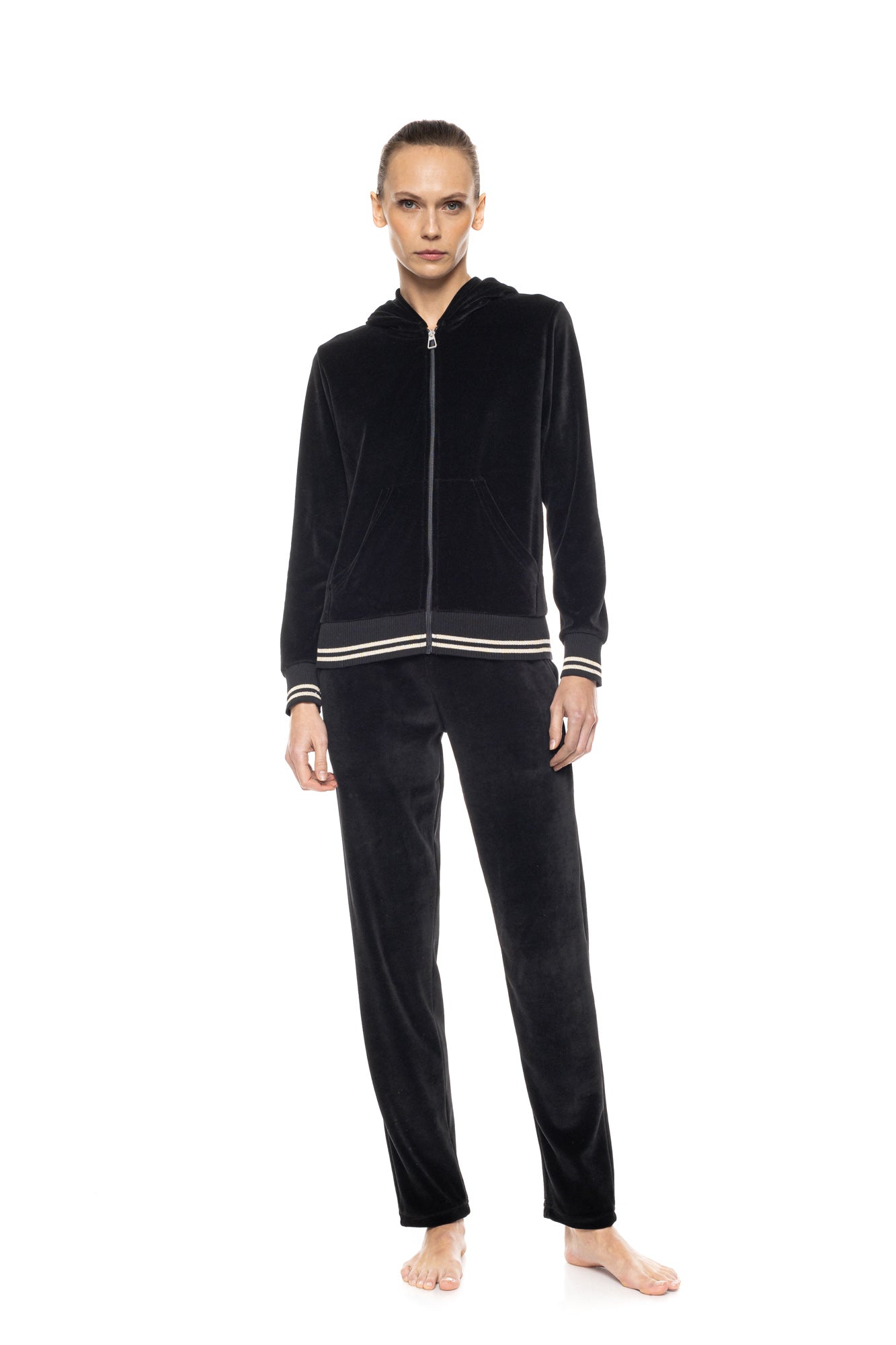 Pink Label - Trucksuit Velvet Knit Gold
