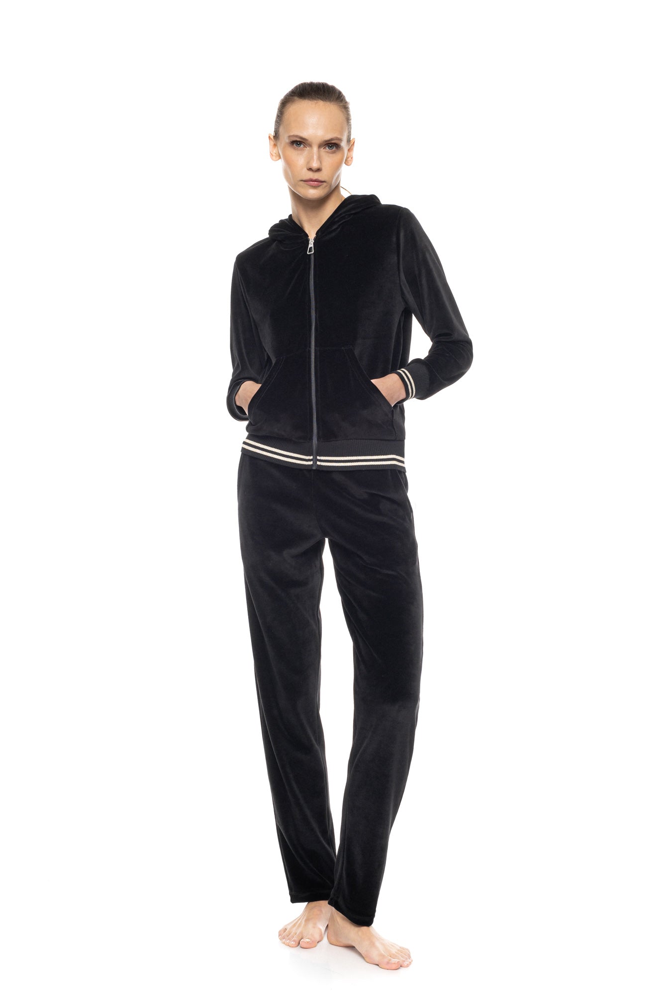 Pink Label - Trucksuit Velvet Knit Gold