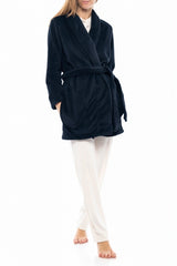 Pink Label - Robe Fleece Waffle
