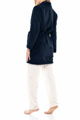Pink Label - Robe Fleece Waffle