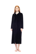 Pink Label - Robe Long Velvet Buttons Nos