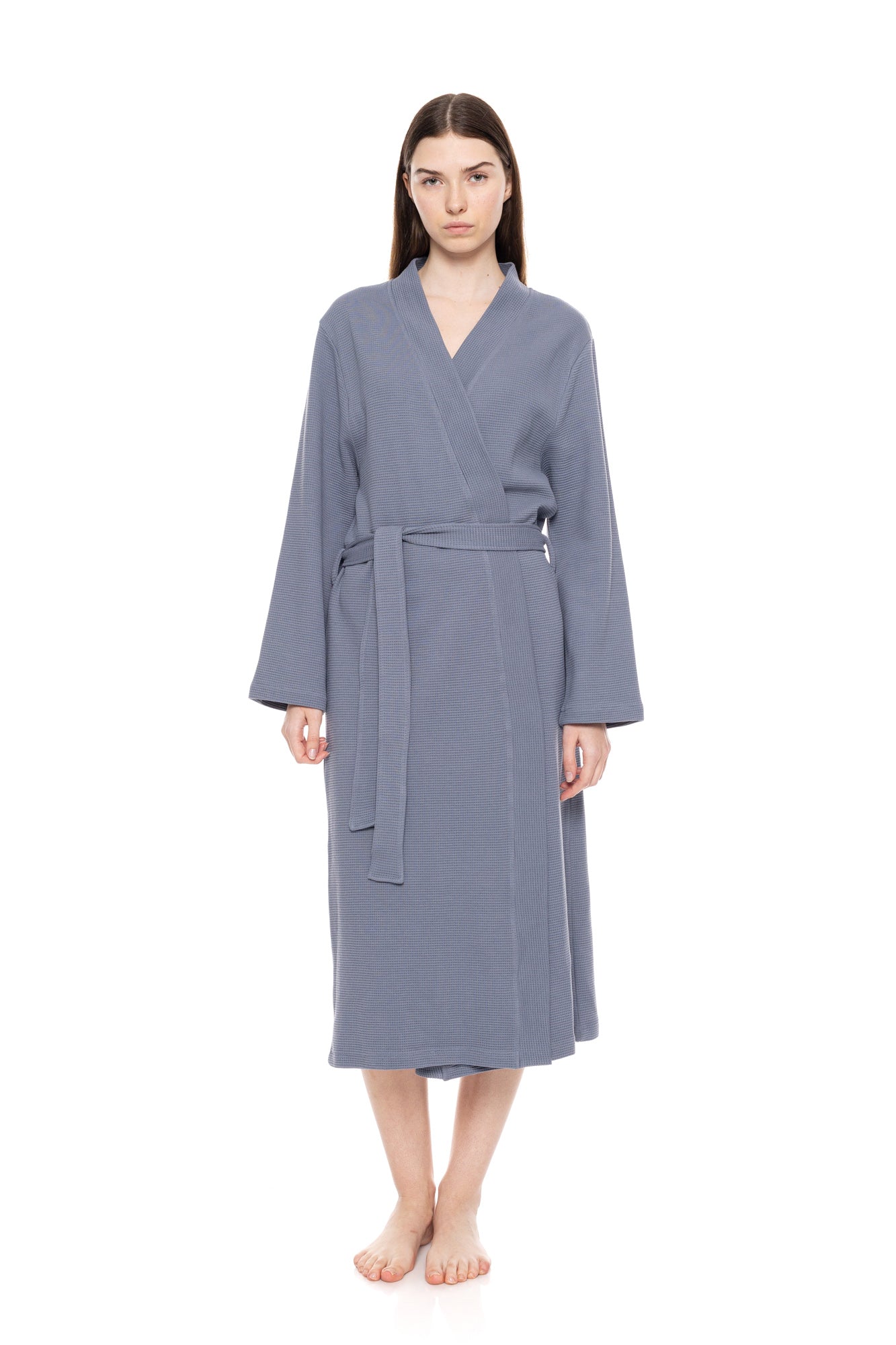 Pink Label - Robe Long Waffle Nos