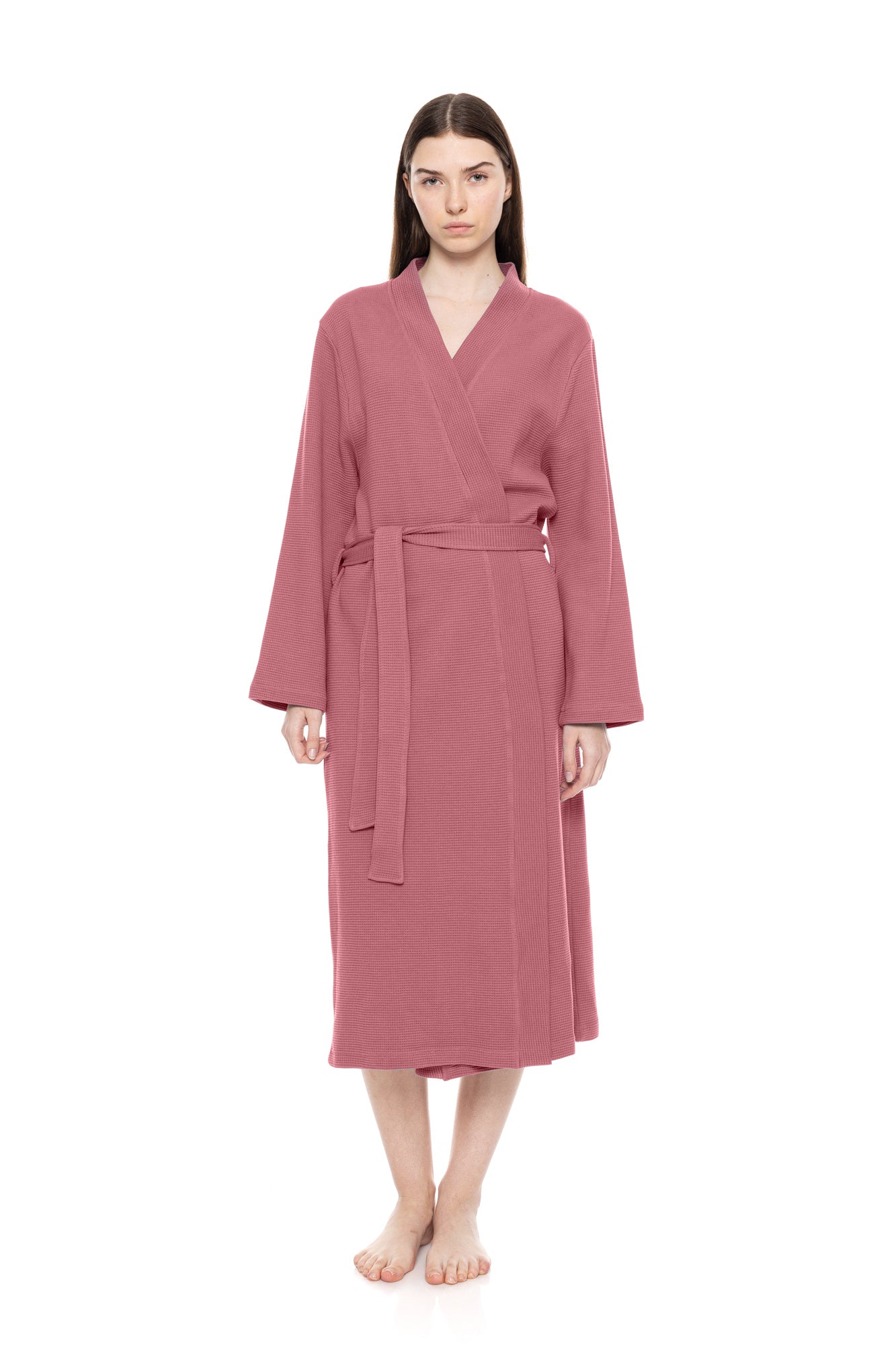 Pink Label - Robe Long Waffle Nos