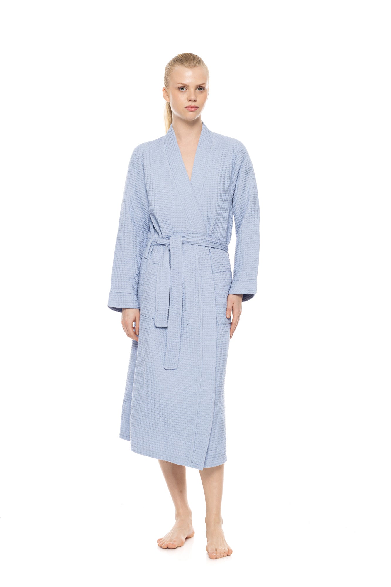 Pink Label - Robe Long Waffle Nos