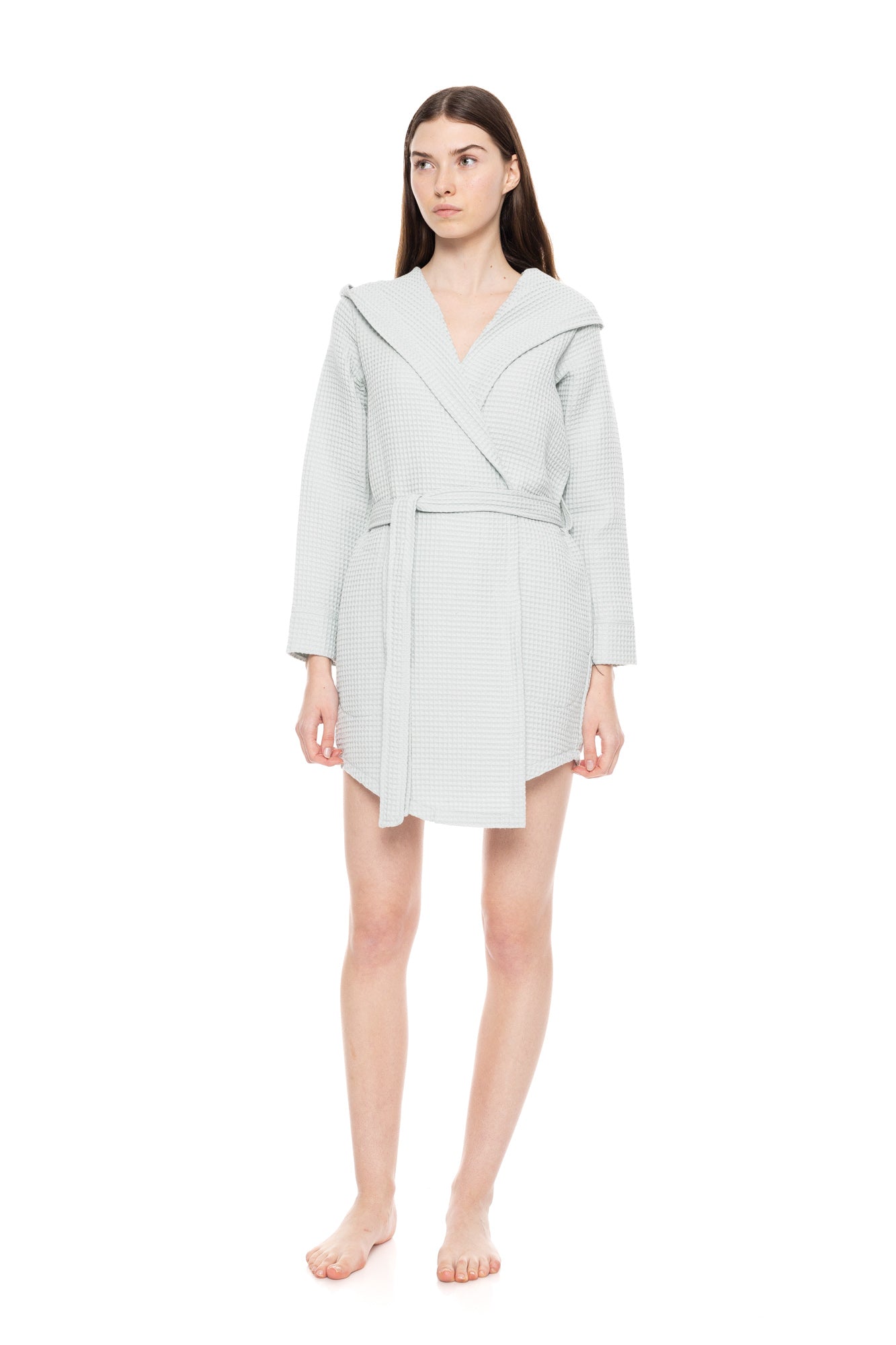 Pink Label - Robe Hood Waffle Nos