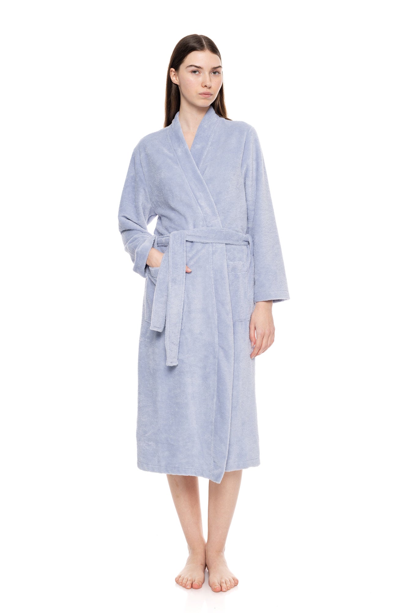 Pink Label - Robe Long Bamboo Spa Nos
