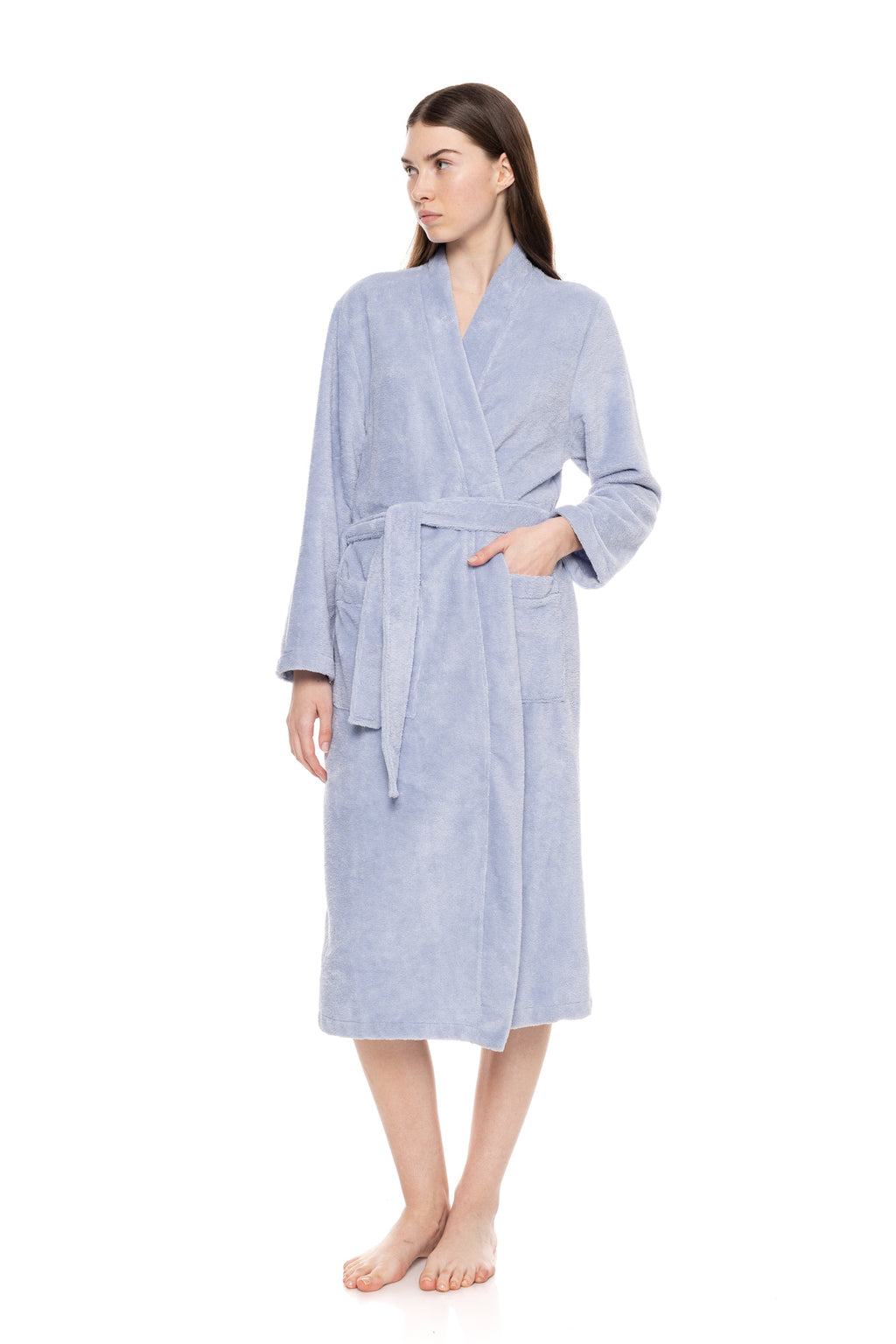 Pink Label - Robe Long Bamboo Spa Nos