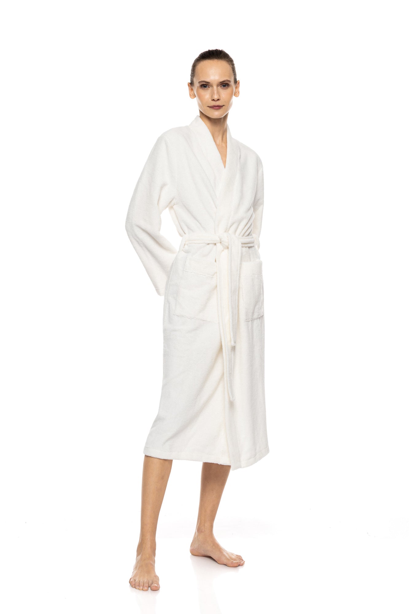 Pink Label - Robe Long Bamboo Spa Nos